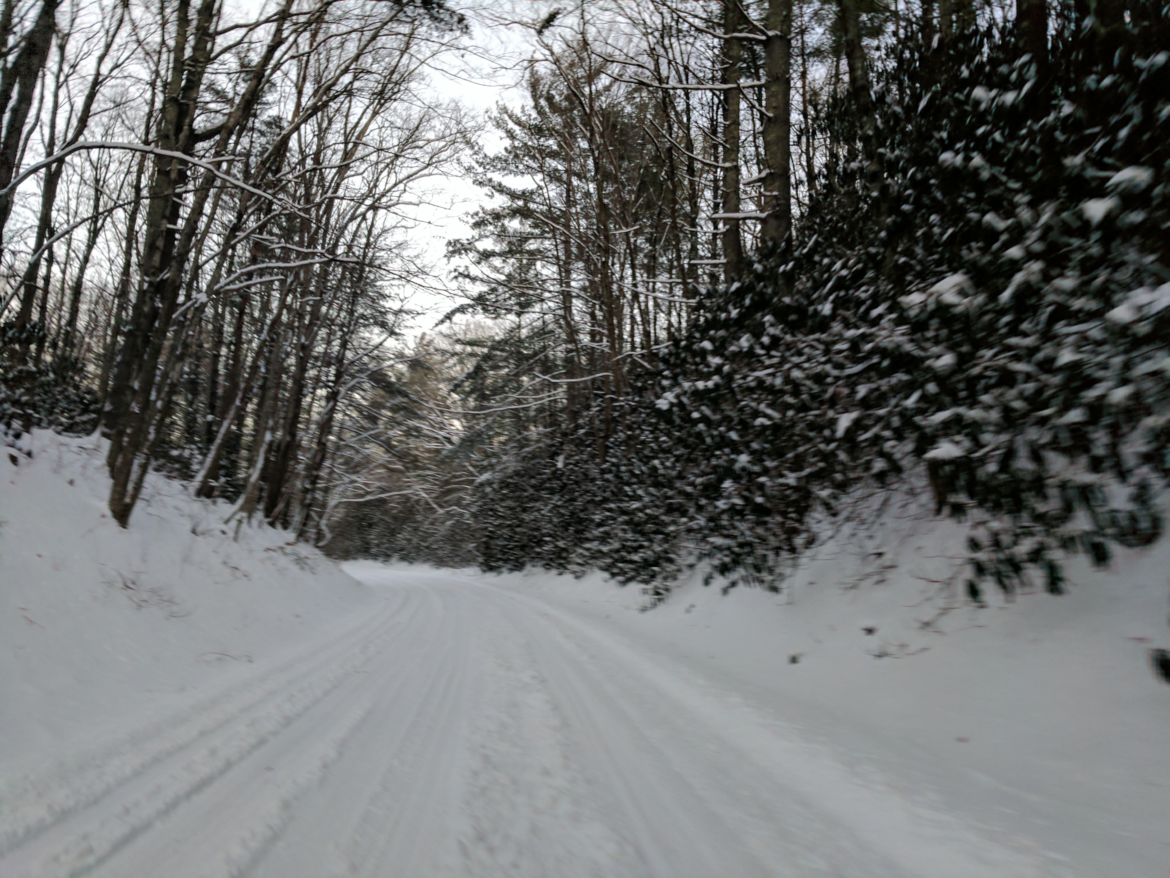 Blue Ridge Parkway Cabin Rentals | Winding Winter Road ...